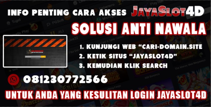 JAYASLOT4D - Pusat Game Slot Online Terbaik di Indonesia
